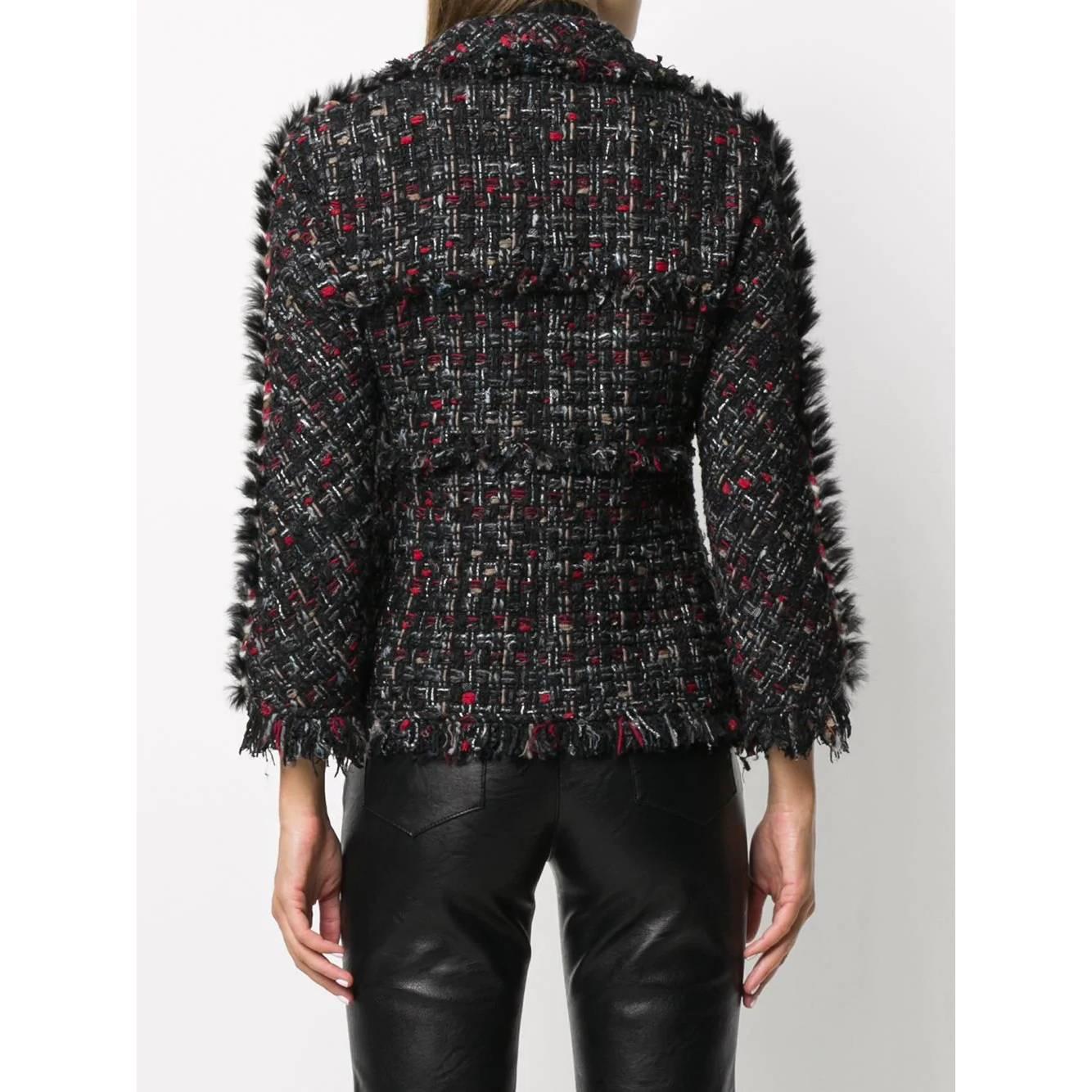 Black 2010s Chanel black Tweed Jacket