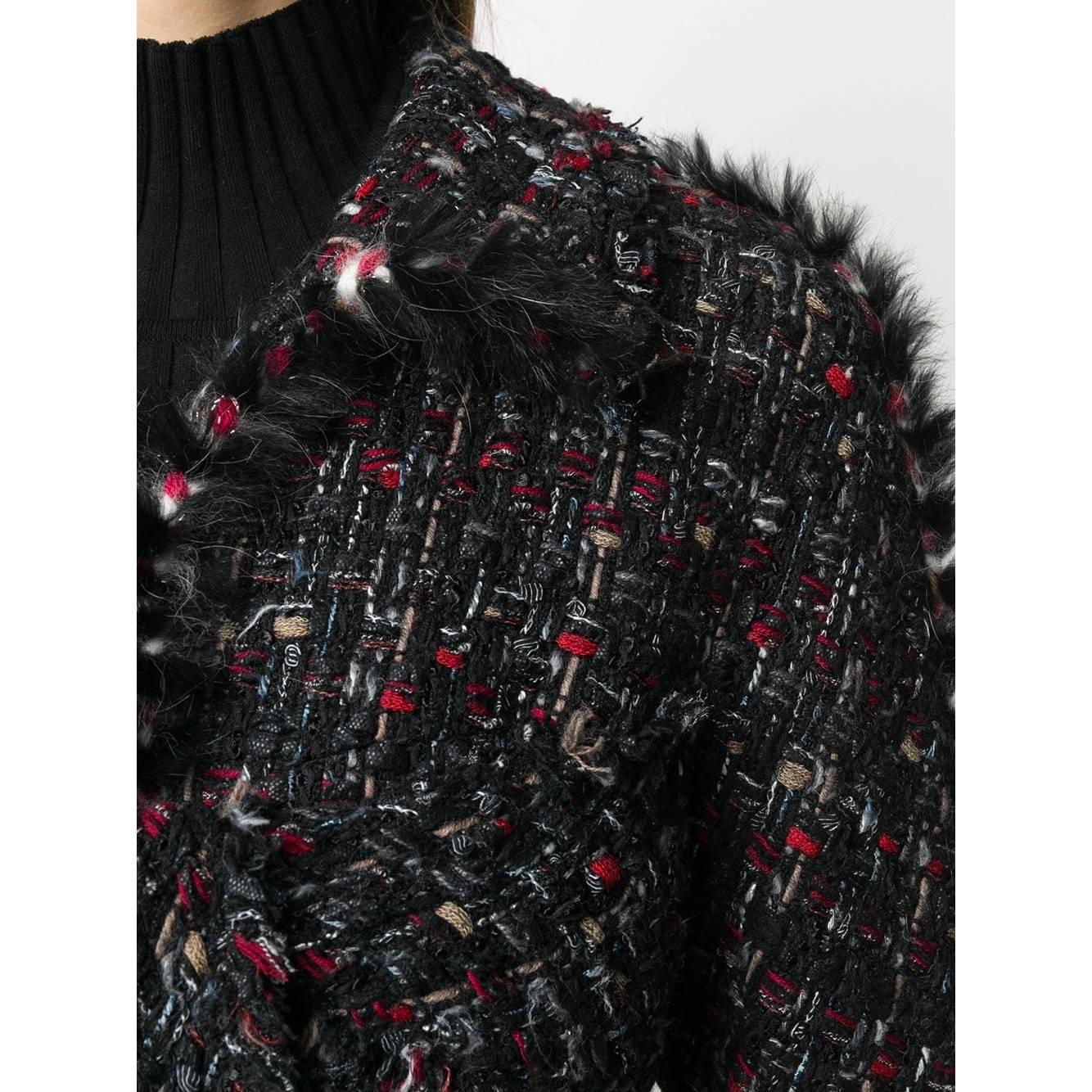 2010s Chanel black Tweed Jacket In Excellent Condition In Lugo (RA), IT