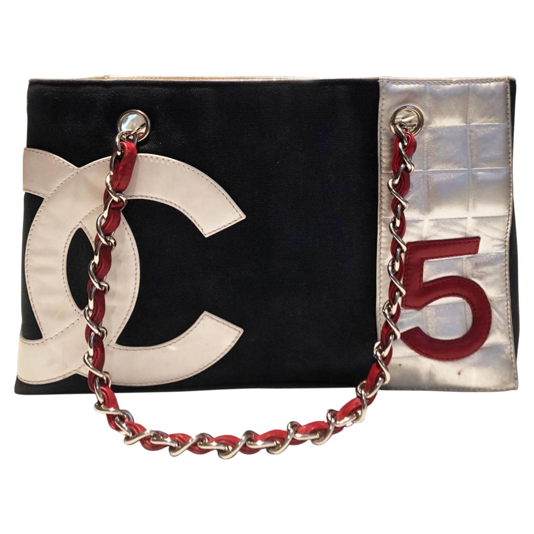 2010s Chanel No 5 Tote Chain bag at 1stDibs