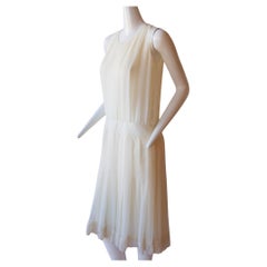2010s Chanel Silk Drop Waist Dress
