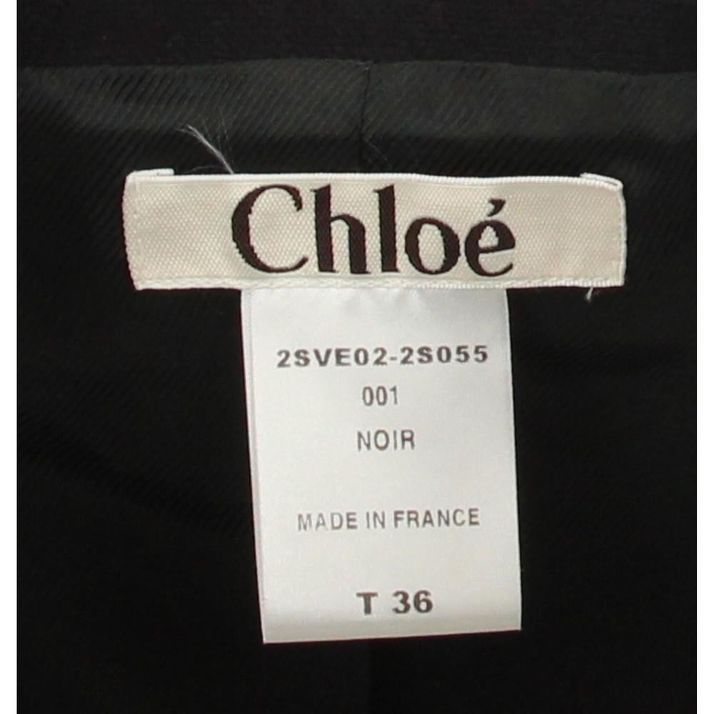 2010s Chloé Black and Gold Jacket 5