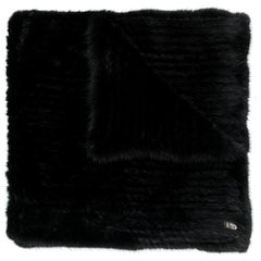 Vintage 2010s Christian Dior Mink Fur Scarf