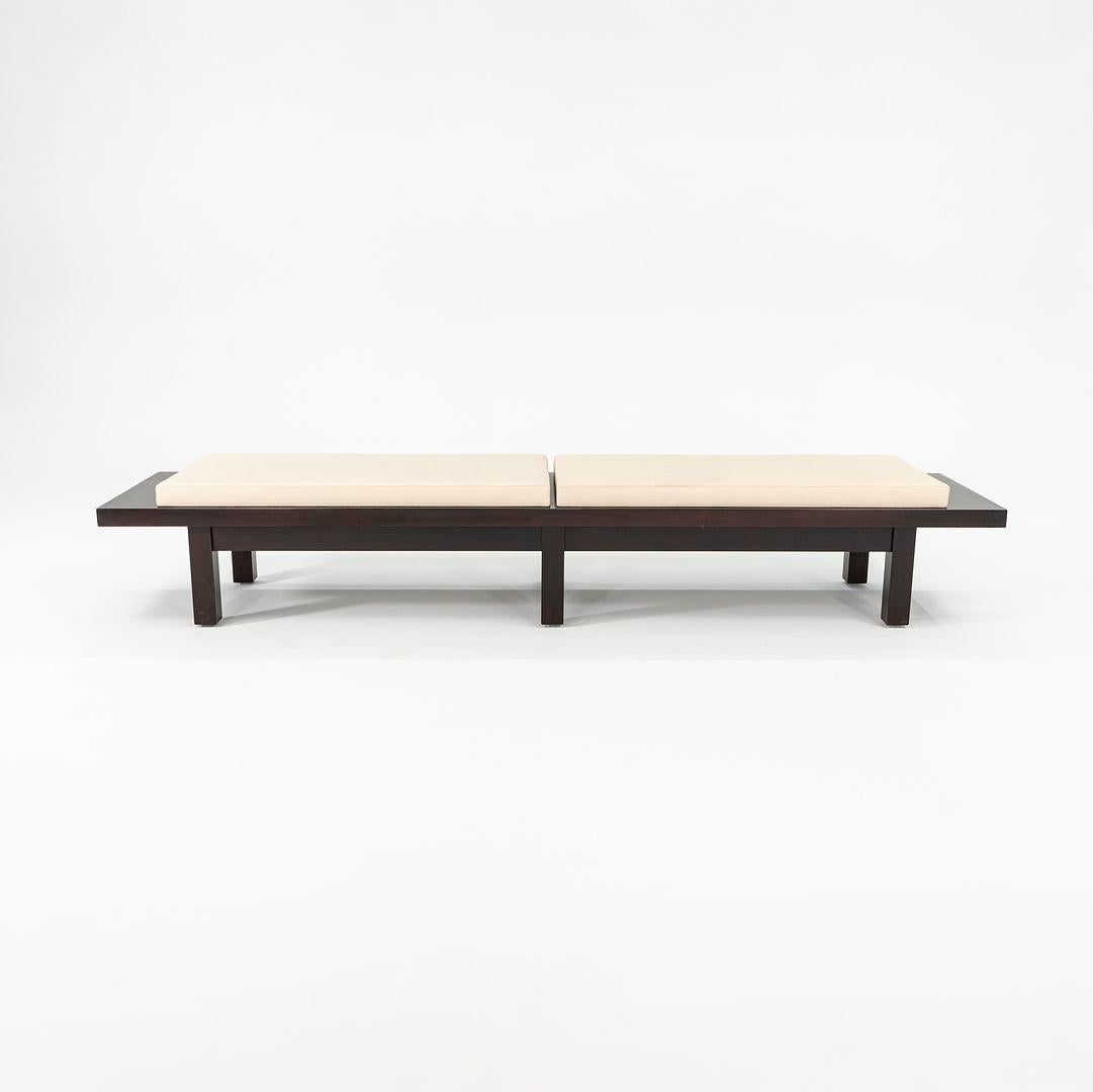 2010s Christian Liaigre for Holly Hunt Cordovan Bench, 1x Available For Sale 3