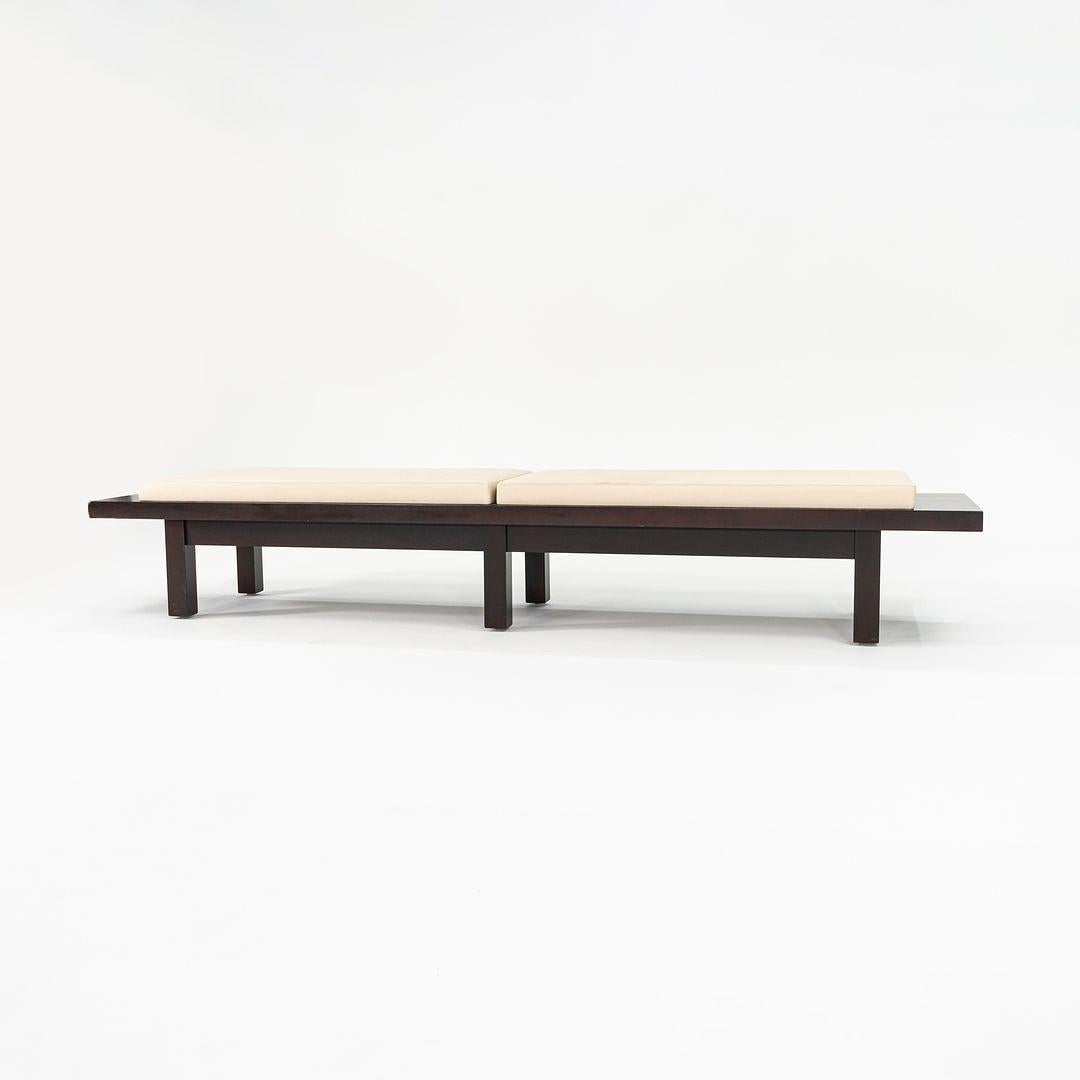 Modern 2010s Christian Liaigre for Holly Hunt Cordovan Bench, 1x Available For Sale