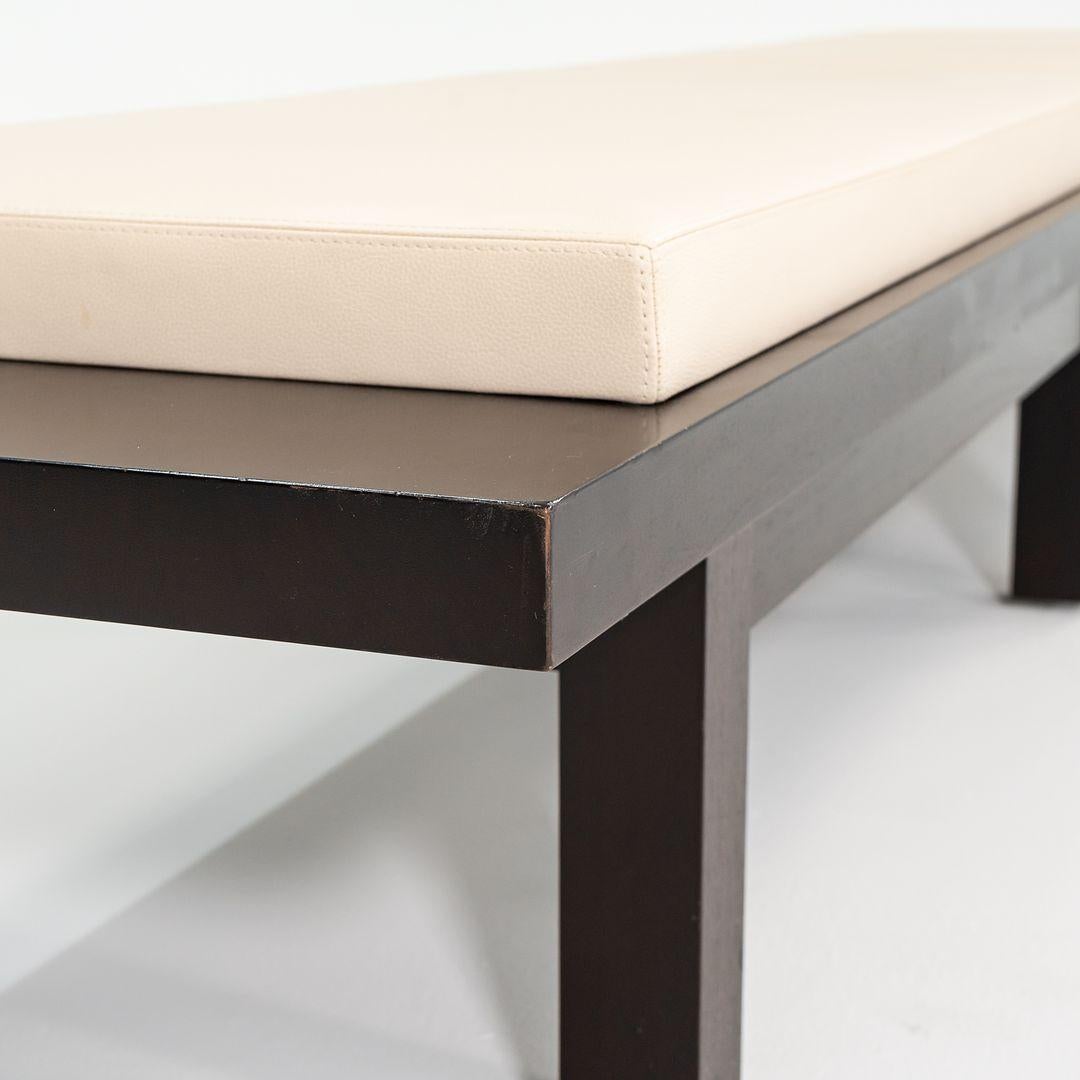 Contemporary 2010s Christian Liaigre for Holly Hunt Cordovan Bench, 1x Available For Sale