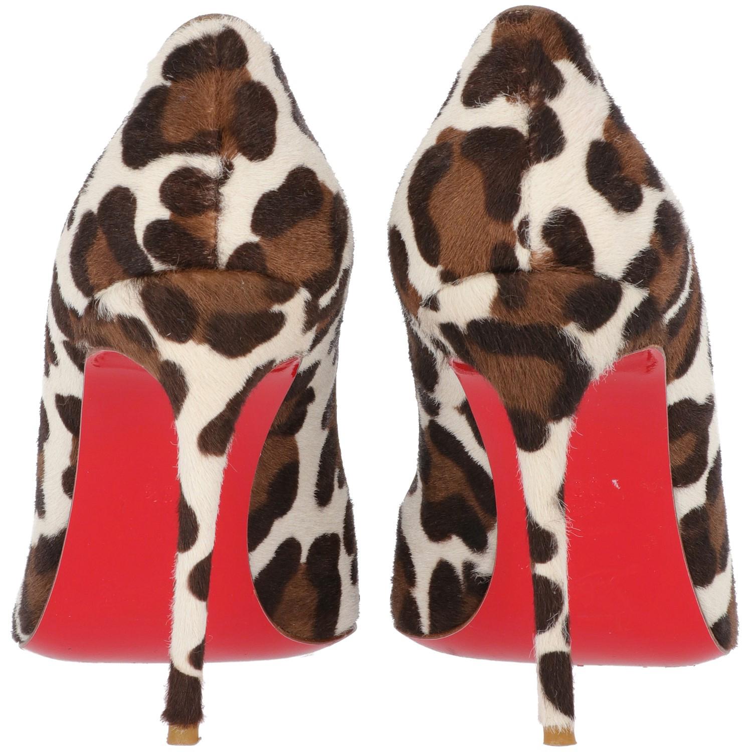 2010s Christian Louboutin Calf Hair Pumps In Good Condition In Lugo (RA), IT