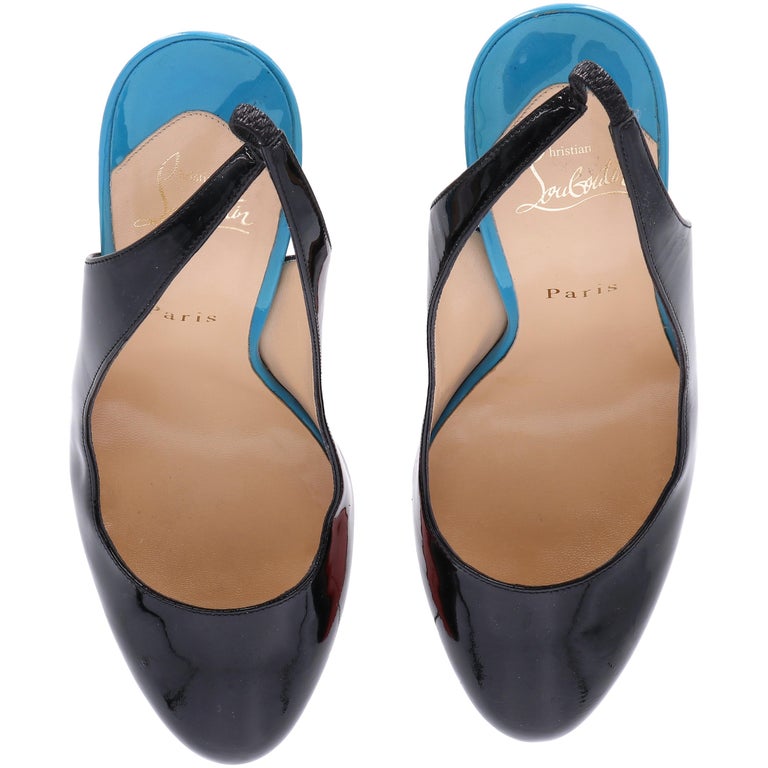 color block slingbacks