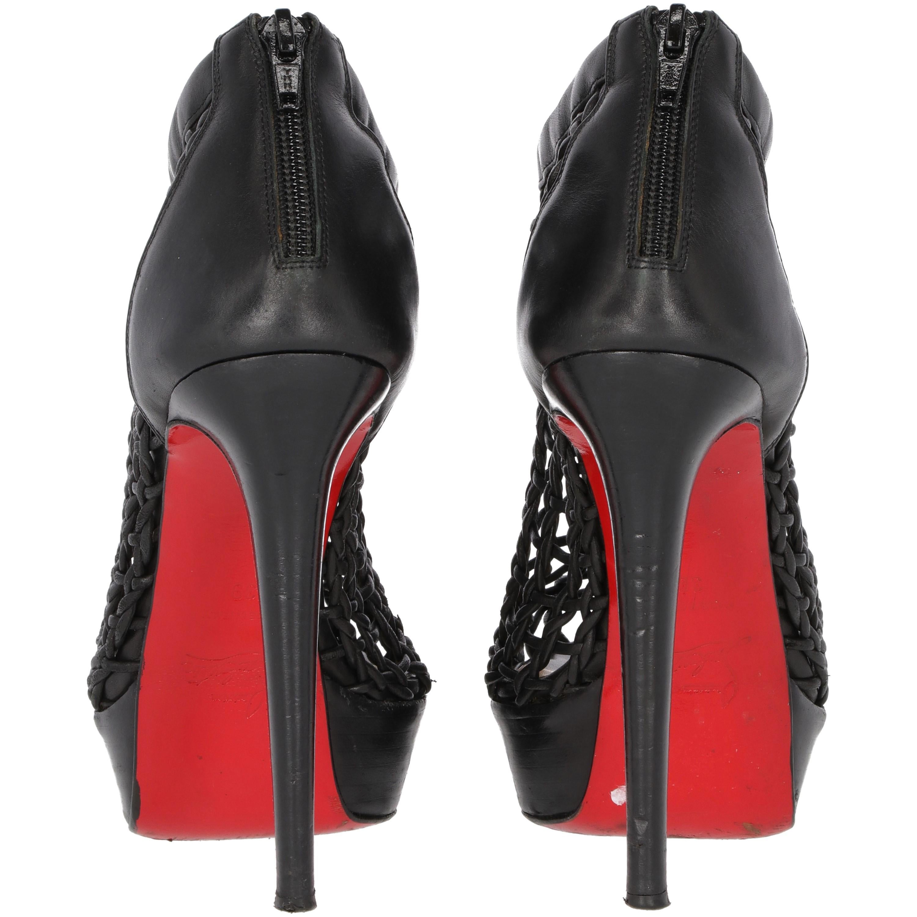 2010s Christian Louboutin Leather Pumps In Good Condition In Lugo (RA), IT