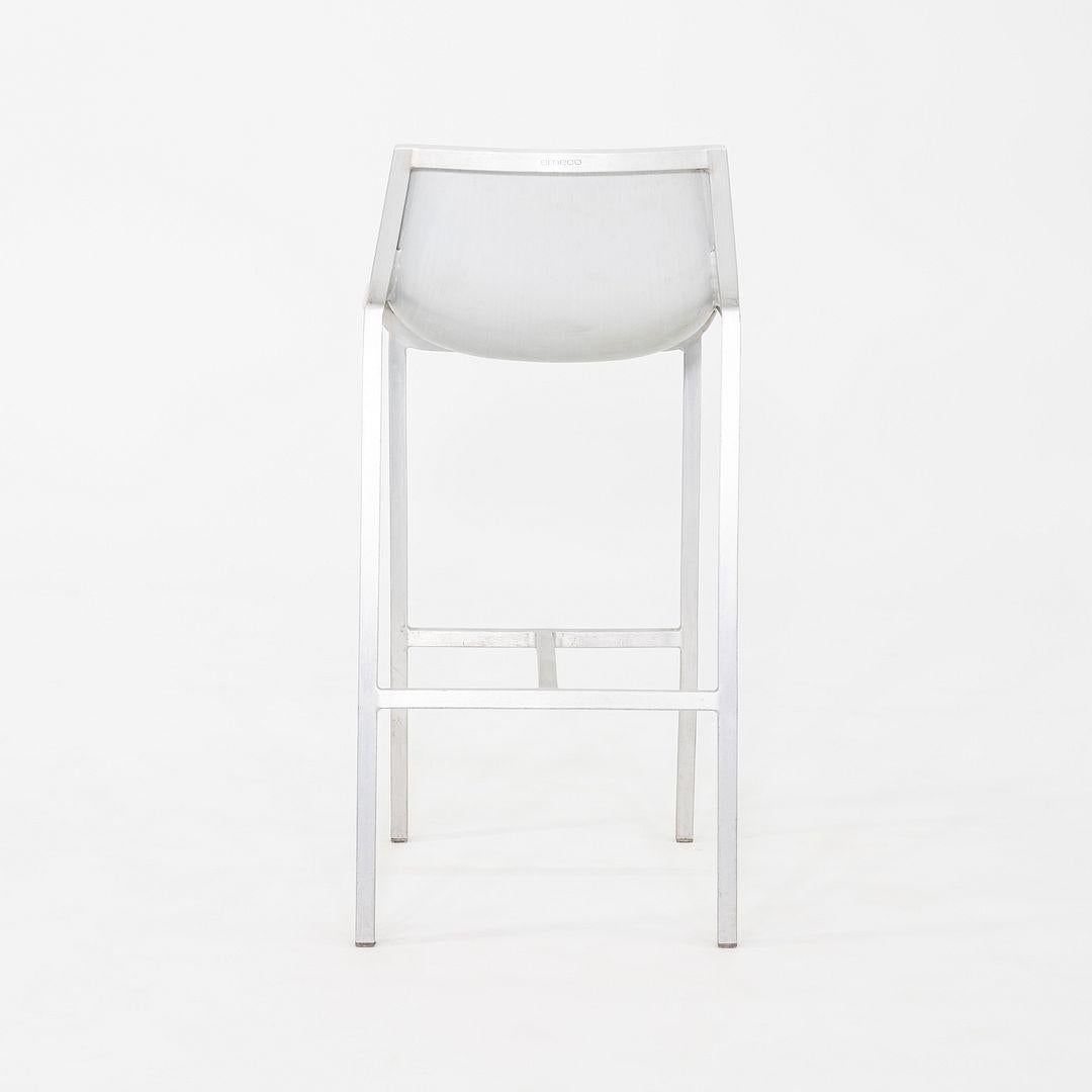 2010s Christophe Pillet para Emeco Taburete de bar Sezz de aluminio cepillado en venta 3