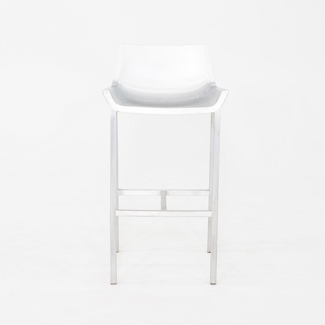 2010s Christophe Pillet para Emeco Taburete de bar Sezz de aluminio cepillado en Bueno estado para la venta en Philadelphia, PA