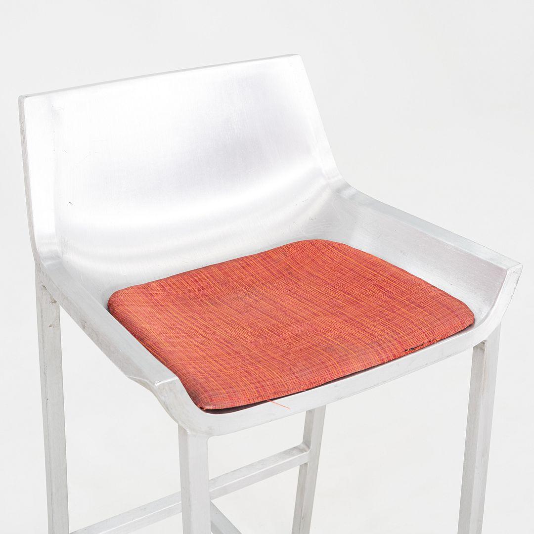 2010s Christophe Pillet para Emeco Taburete de bar Sezz de aluminio cepillado en venta 2