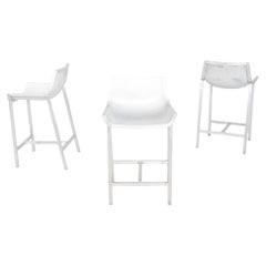 Sgabello da banco Christophe Pillet per Emeco Sezz in alluminio spazzolato del 2010
