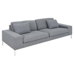 2010s Dag Hjelle for LK Hjelle Arena Sofa with Grey Fabric Upholstery