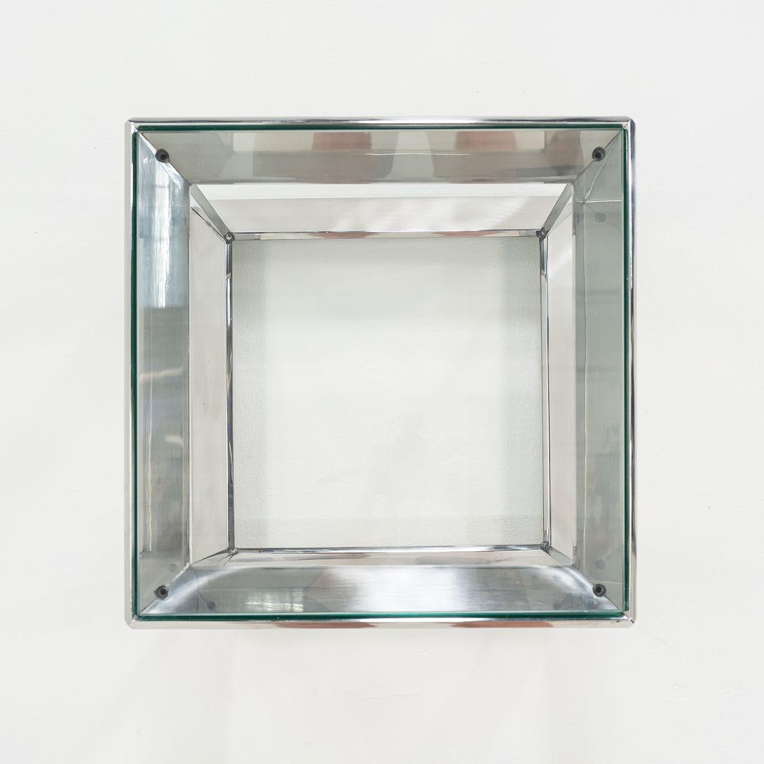2010s David Rockwell for Gratz Industries Russian Doll Stainless Steel End Table (table de chevet en acier inoxydable) en vente 1