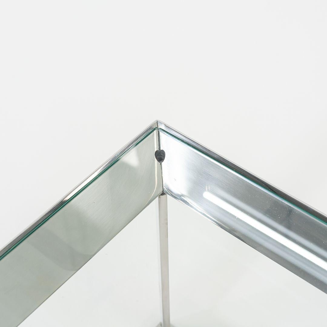 2010s David Rockwell for Gratz Industries Russian Doll Stainless Steel End Table (table de chevet en acier inoxydable) en vente 2