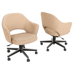2010er Jahre Eero Saarinen für Knoll Schreibtischstühle mit Armlehnen 15x verfügbar
