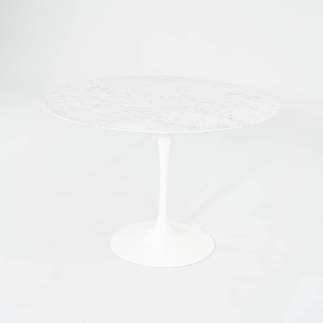 2010s Eero Saarinen for Knoll Tulip Pedestal Dining Table, Model 173F 2x Avail For Sale 4