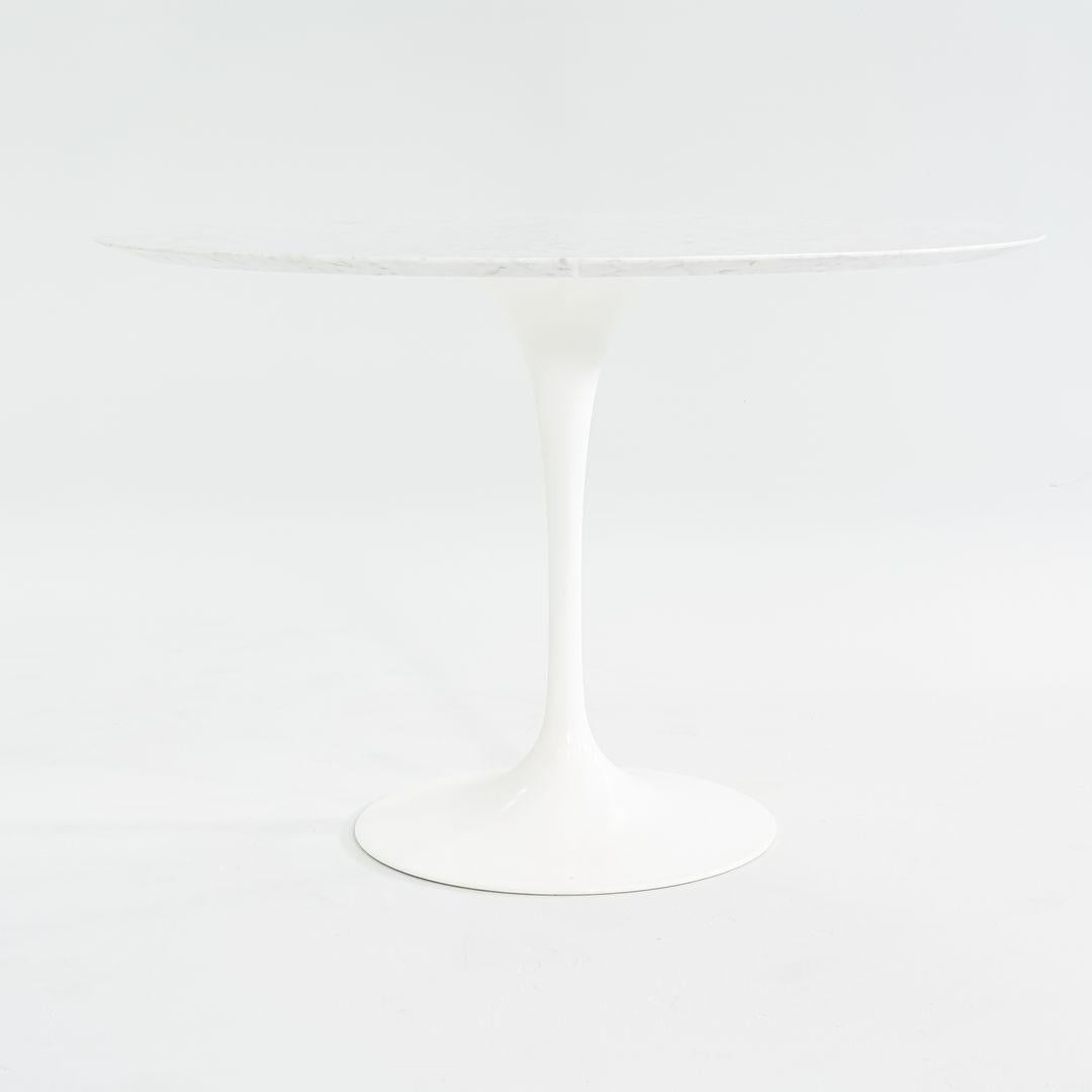American 2010s Eero Saarinen for Knoll Tulip Pedestal Dining Table, Model 173F 2x Avail For Sale
