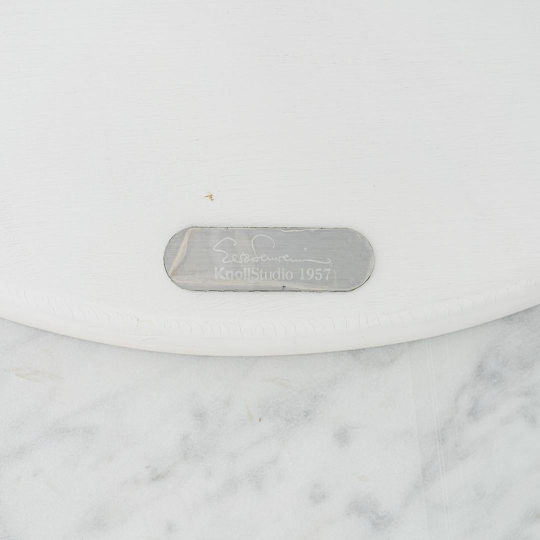 2010s Eero Saarinen for Knoll Tulip Pedestal Dining Table, Model 173F 2x Avail For Sale 1