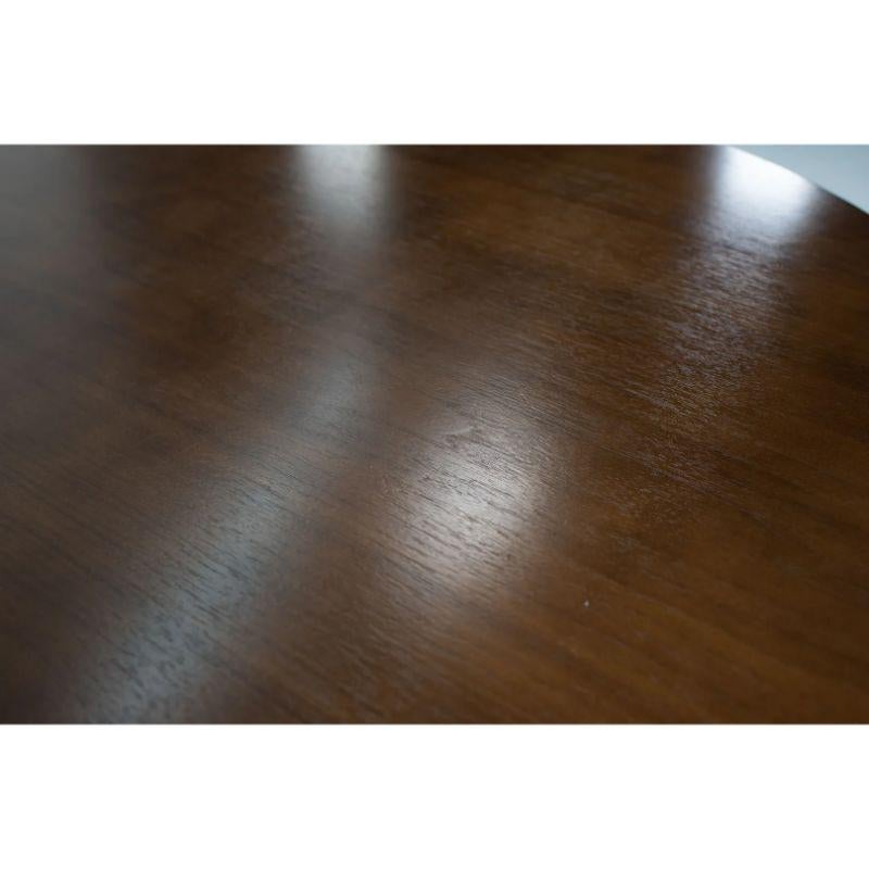 Modern 2010s Eero Saarinen Tulip Pedestal Walnut Coffee Table for Knoll