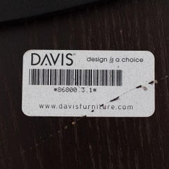 2010s Ekko Round Dining Table in Dark Oak by Wolfgang Mezger for Davis