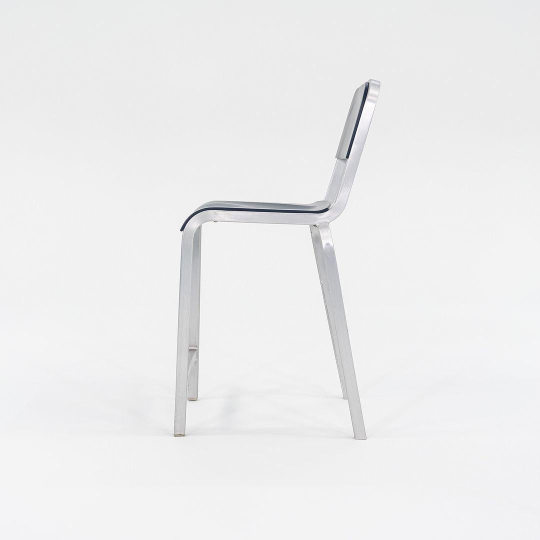 2010s Emeco 1951 Taburetes de mostrador de BMW Designworks en aluminio cepillado Siglo XXI y contemporáneo en venta
