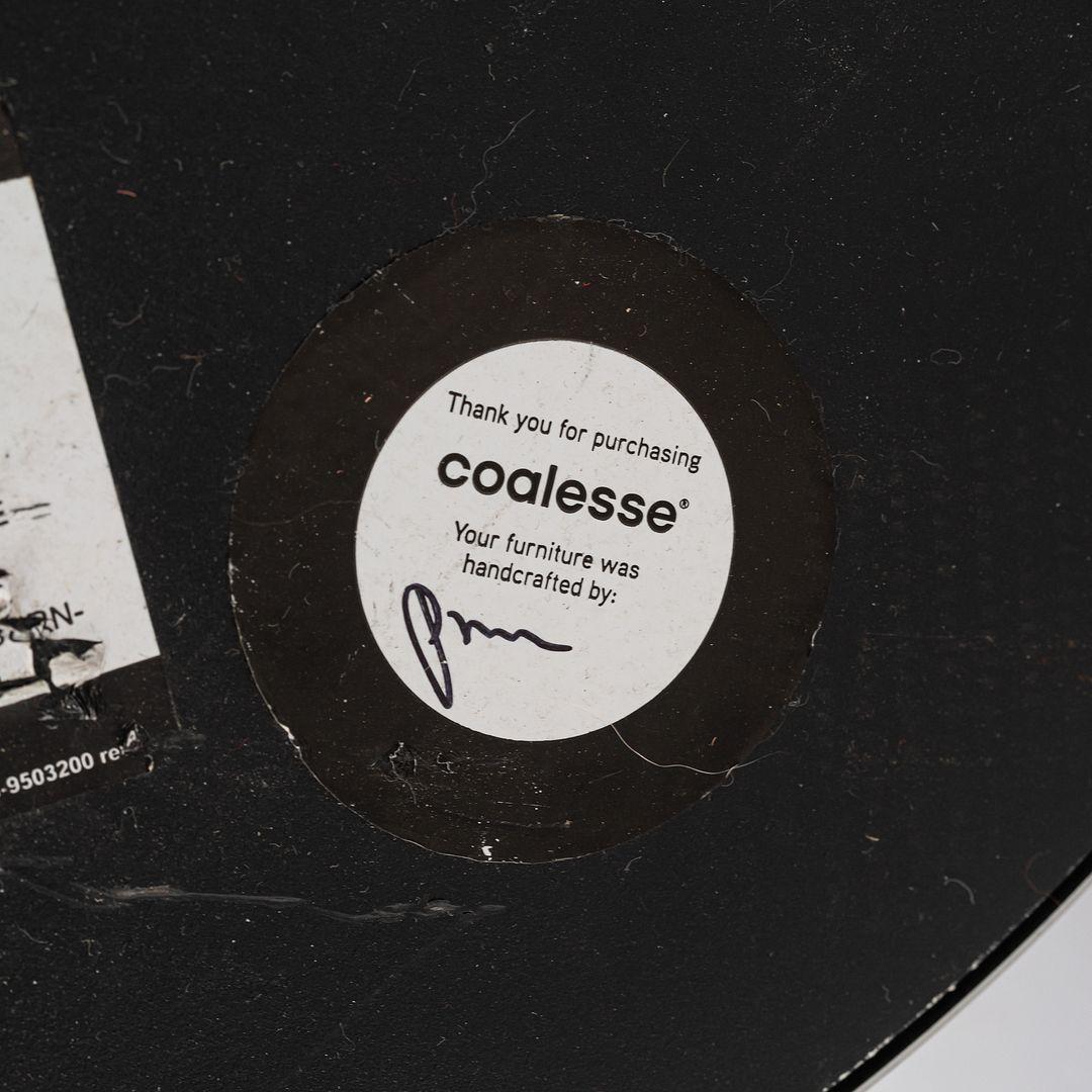 2010er Jahre EOOS für Coalesse / Walter Knoll Joel Dreh-Loungesessel mit blauem Stoff im Angebot 4