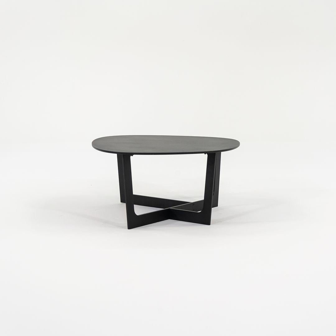Moderne 2010s Erik Jensen Insula Coffee Table by Ernst & Jensen Black Small 2x Avail en vente