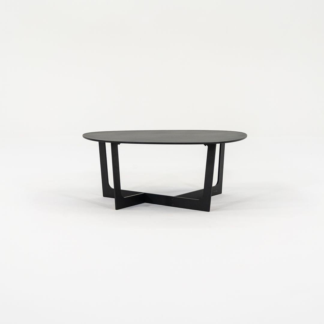 2010s Erik Jensen Insula Coffee Table by Ernst & Jensen Black Small 2x Avail en vente 1