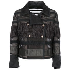 Vintage 2010s Ermanno Scervino Black Jacket
