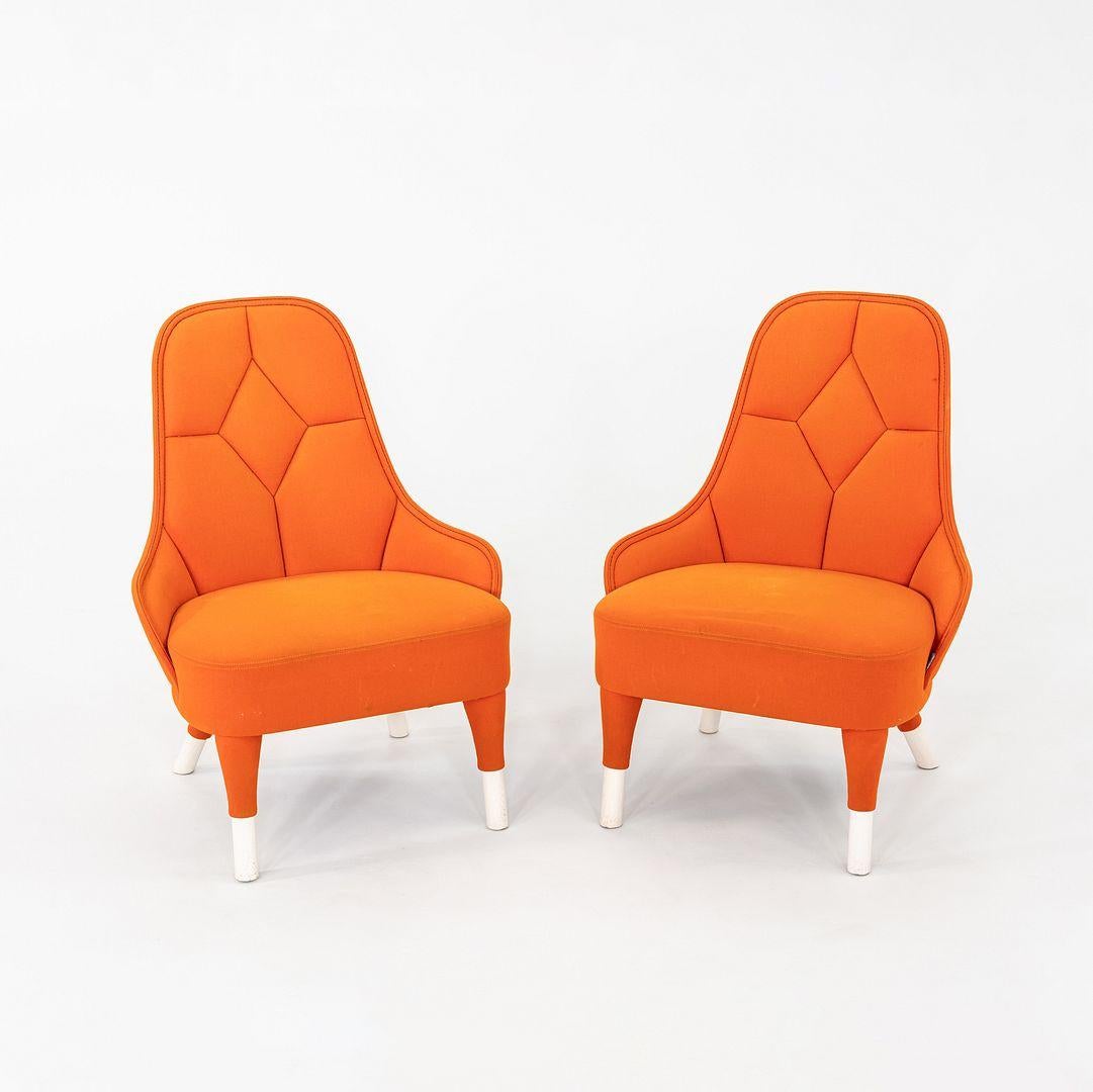 Fabrice & Blanche per Garsnas Emma Easy Chairs in tessuto arancione 12x Disponibile in vendita 4