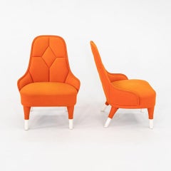 2010er Farg & Blanche für Garsnas Emma Easy Chairs in Orange mit Stoff 12x verfügbar