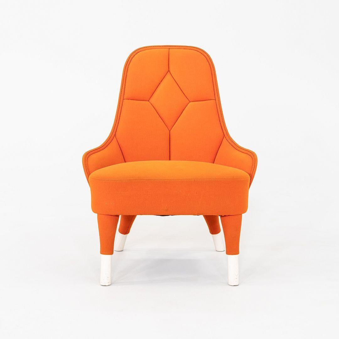 Moderno Fabrice & Blanche per Garsnas Emma Easy Chairs in tessuto arancione 12x Disponibile in vendita