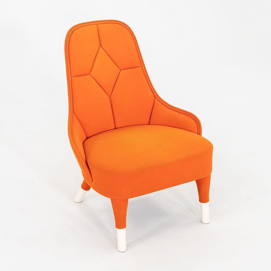 Fabrice & Blanche per Garsnas Emma Easy Chairs in tessuto arancione 12x Disponibile In condizioni buone in vendita a Philadelphia, PA