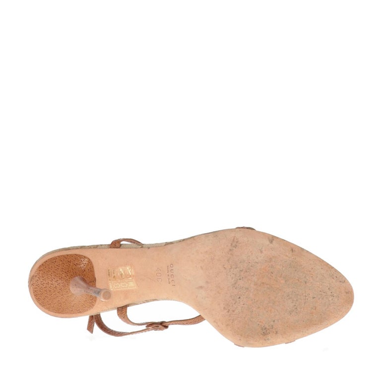 2010s Gucci Leather Sandals at 1stDibs