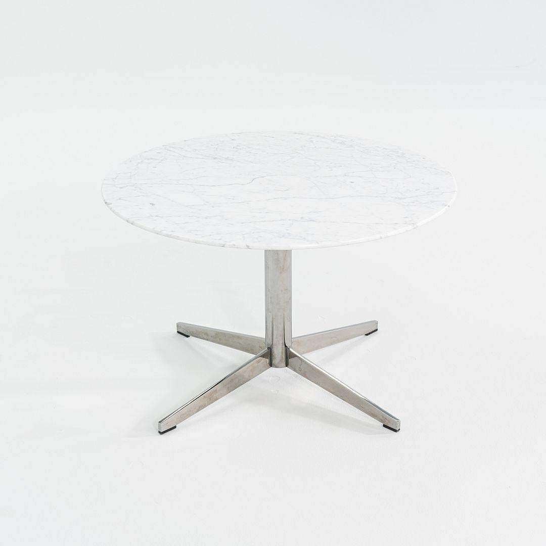 Moderne 2010s Collection Haworth S Collectional Table Jive en marbre et acier 28