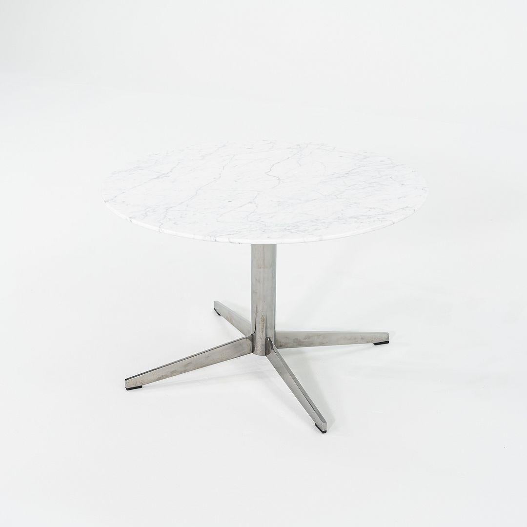 2010s Collection Haworth S Collectional Table Jive en marbre et acier 28
