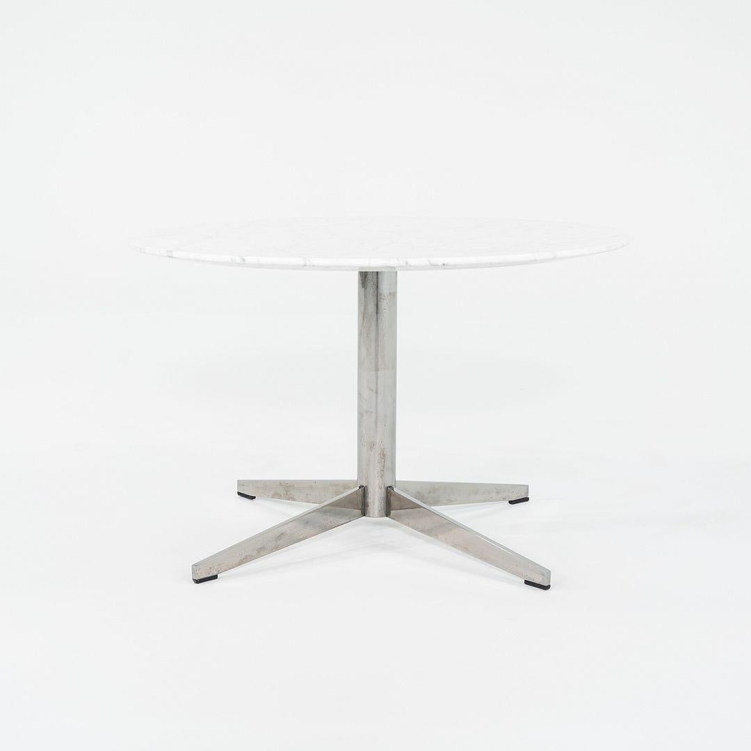 2010s Collection Haworth S Collectional Table Jive en marbre et acier 28