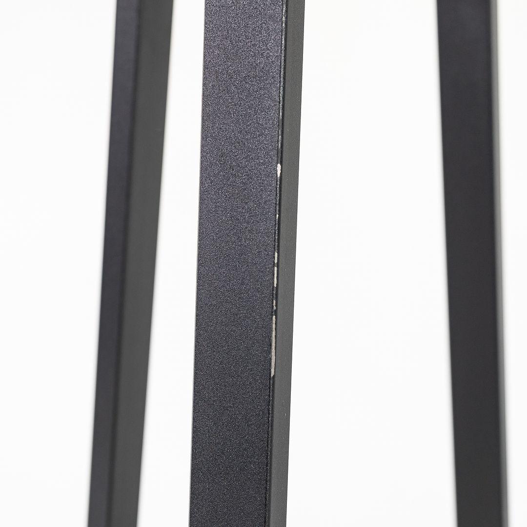 2010s Hay Revolver Bar Stools Leon Ransmeier in Black Steel / Aluminum 6x Avail In Good Condition In Philadelphia, PA