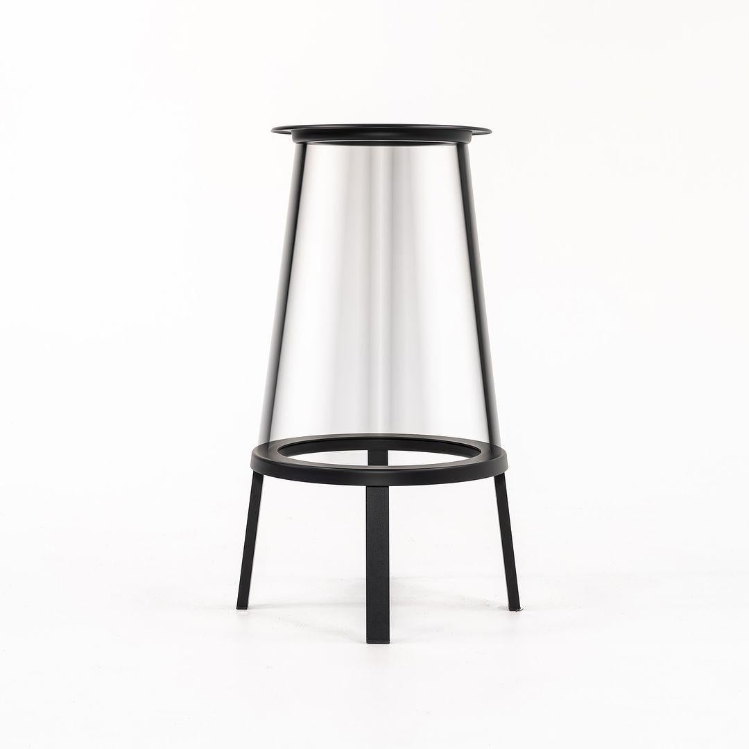 Contemporary 2010s Hay Revolver Bar Stools Leon Ransmeier in Black Steel / Aluminum 6x Avail