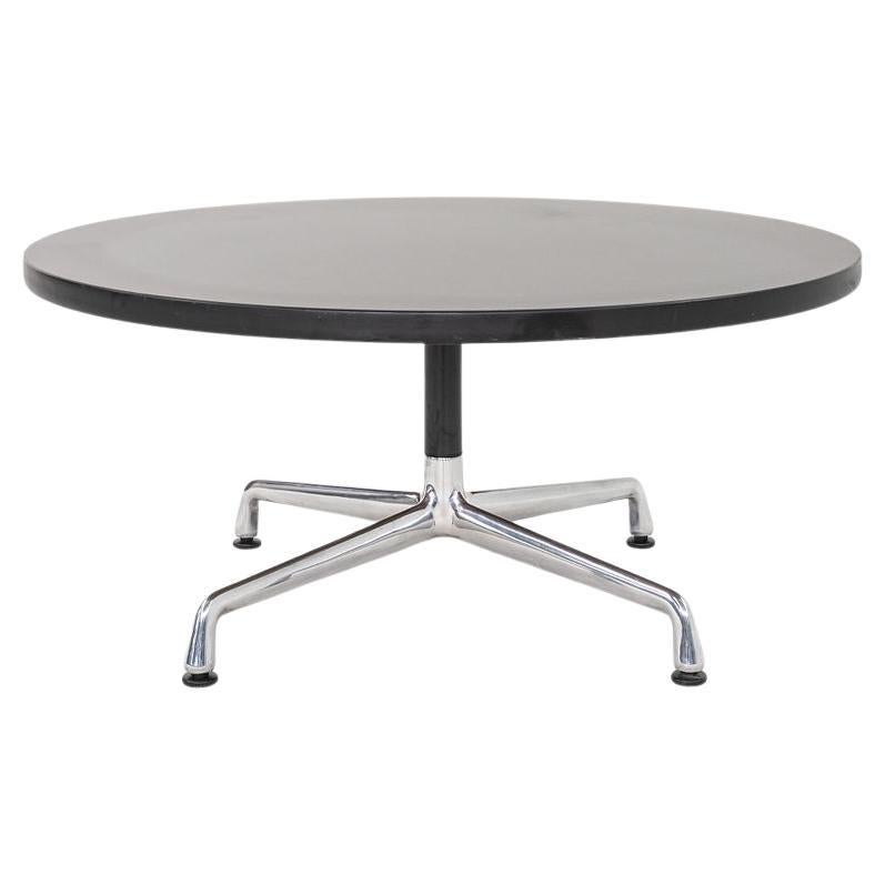 2010s Herman Miller 36" Eames Coffee Table in Black Laminate 2x Available For Sale