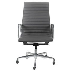 2010s Herman Miller Eames Aluminum Group Executive High Back Desk Chair