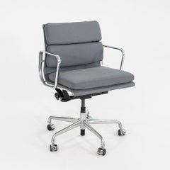 2010s Herman Miller Eames Soft Pad Management Desk Chair in Fabric w/ Pneumatic