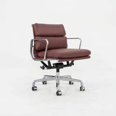 2010s Herman Miller Eames Soft Pad Management Desk Chair in Red Leather, EA435