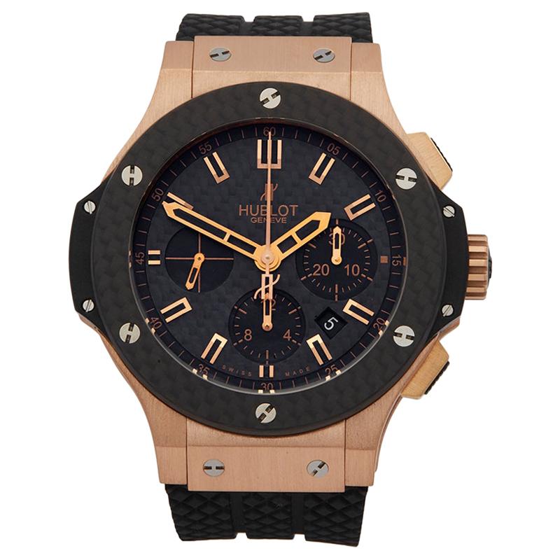 2010s Hublot Big Bang Kazakhstan Special Edition Rose Gold Wristwatch