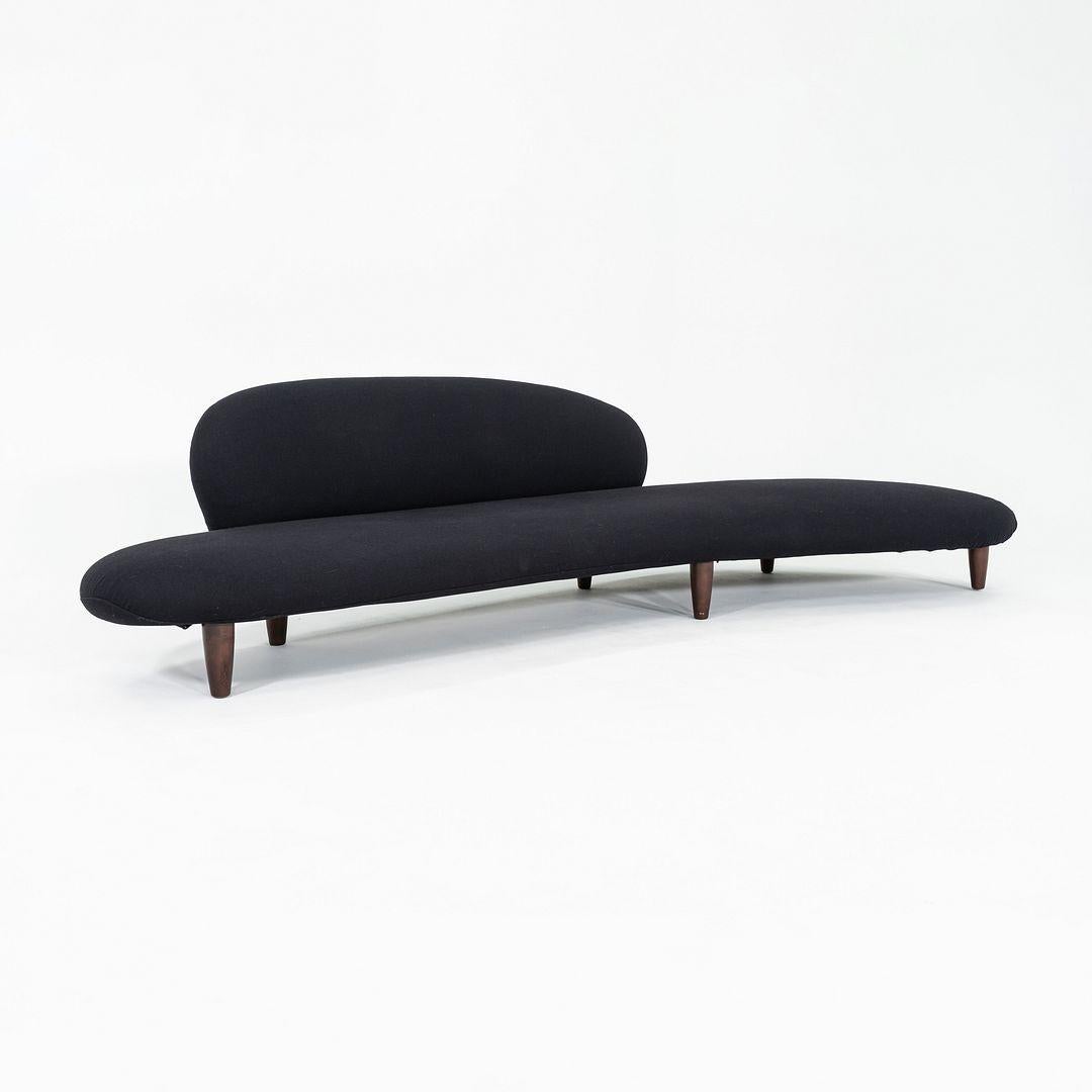 2010s Isamu Noguchi for Vitra Cloud Freeform Sofa and Ottoman in Fabric For Sale 4