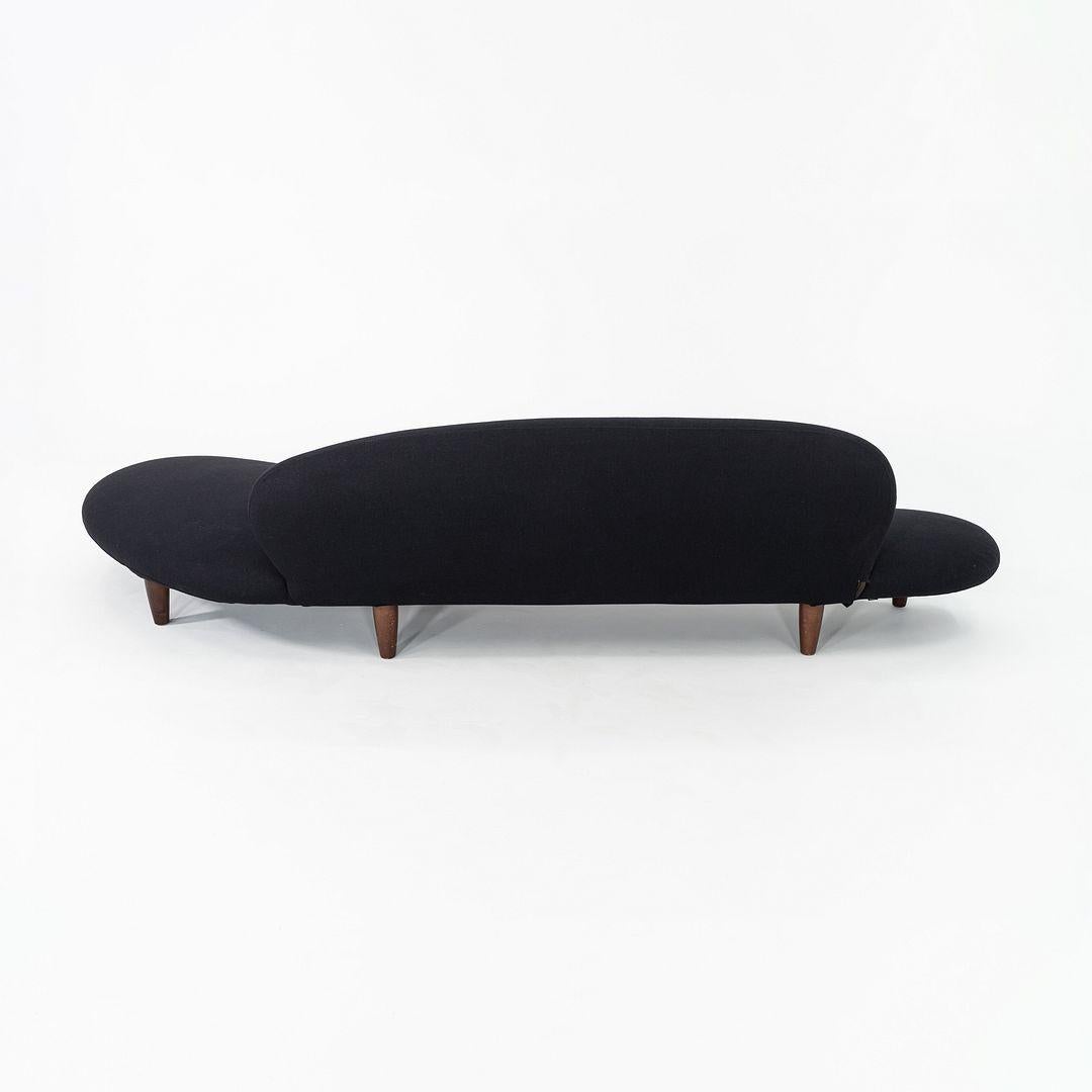 2010s Isamu Noguchi for Vitra Cloud Freeform Sofa and Ottoman in Fabric In Good Condition For Sale In Philadelphia, PA