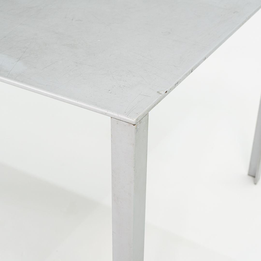 2010s Jean Nouvel LessLess Aluminum Desk / Dining Table for Unifor 2x Available 5
