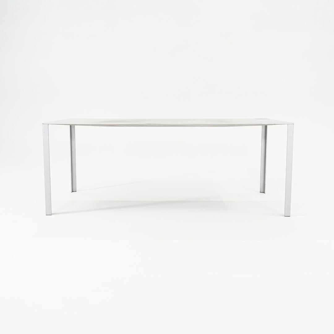 Contemporary 2010s Jean Nouvel LessLess Aluminum Desk / Dining Table for Unifor 2x Available