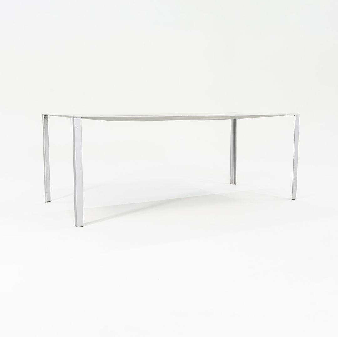 2010s Jean Nouvel LessLess Aluminum Desk / Dining Table for Unifor 2x Available 2